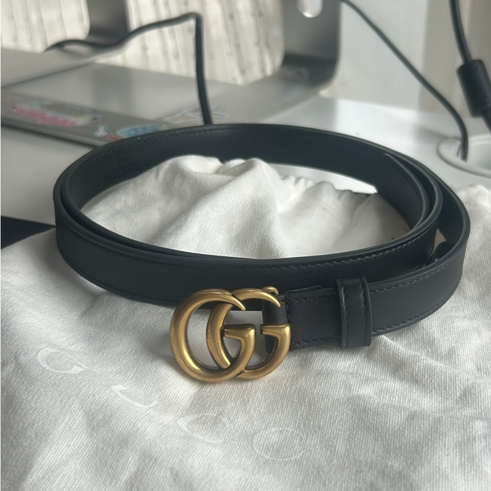 Gucci Marmont Thin Belt
